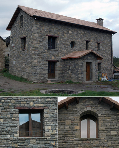 Vivienda y Estudio Bioclimático en Ibort. Huesca